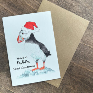 Puffin Christmas Card